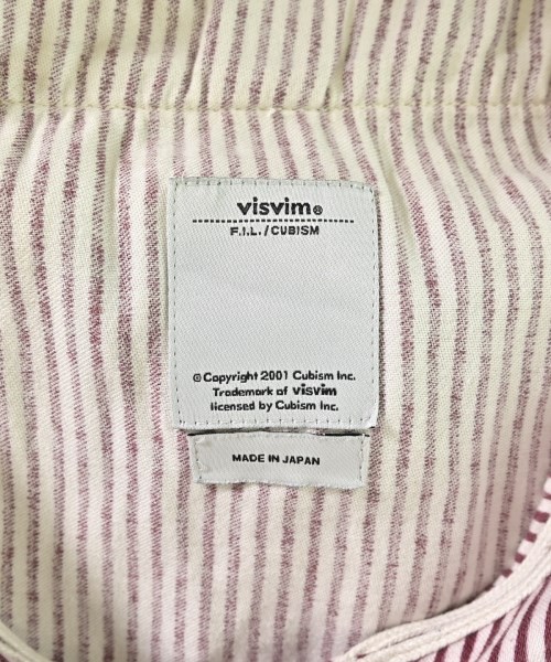 visvim（ヴィズヴィム）カジュアルシャツ 赤 サイズ:3(L位) メンズ/2200698176096