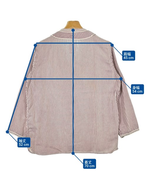 visvim（ヴィズヴィム）カジュアルシャツ 赤 サイズ:3(L位) メンズ/2200698176096
