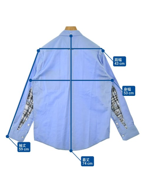visvim（ヴィズヴィム）カジュアルシャツ 青 サイズ:2(M位) メンズ/2200696136528
