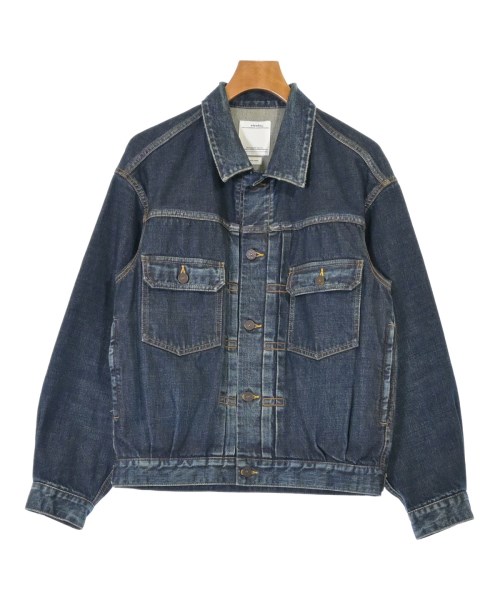 visvim(ヴィズヴィム)デニムジャケット 紺 サイズ:1(S位)/2200699789080