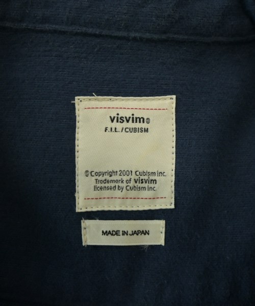 visvim（ヴィズヴィム）カジュアルシャツ 紺 サイズ:2(M位) メンズ/2200699869034
