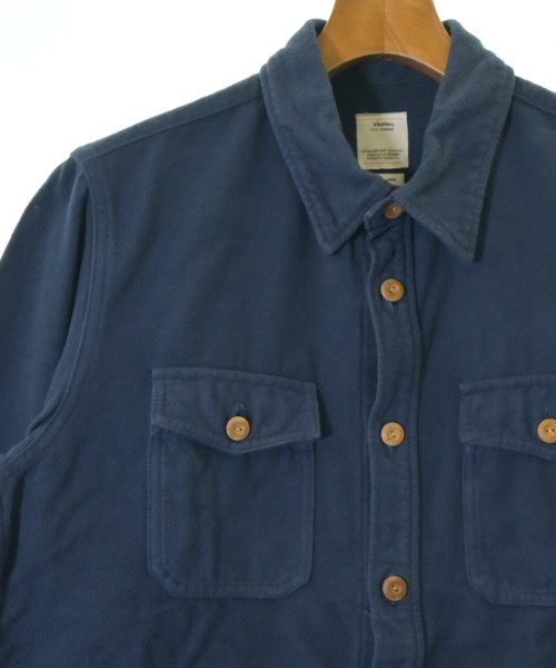 visvim（ヴィズヴィム）カジュアルシャツ 紺 サイズ:2(M位) メンズ/2200699869034