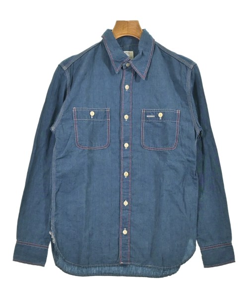 visvim(ヴィズヴィム)カジュアルシャツ 青 サイズ:1(S位)/2200699196116