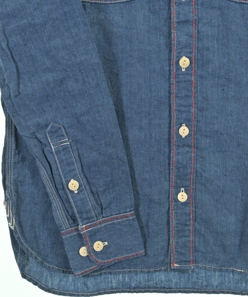 visvim（ヴィズヴィム）カジュアルシャツ 青 サイズ:1(S位) メンズ/2200699196116