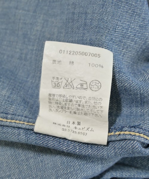 visvim（ヴィズヴィム）カジュアルシャツ 青 サイズ:-(M位) メンズ/2200697686060