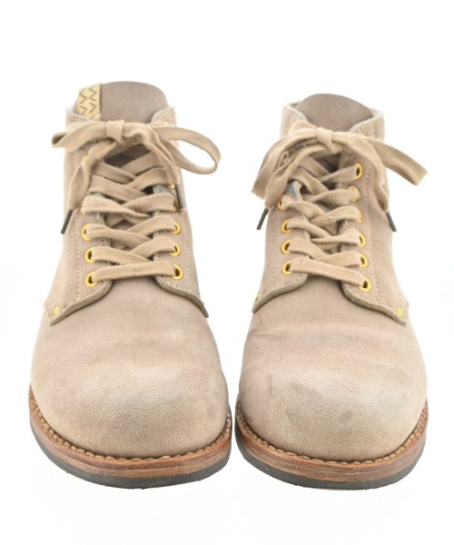 visvim（ヴィズヴィム）ブーツ ベージュ サイズ:US8(26cm位) メンズ/2200701107109