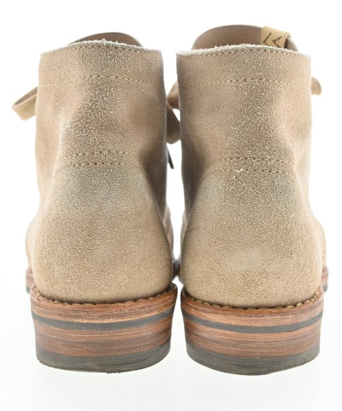 visvim（ヴィズヴィム）ブーツ ベージュ サイズ:US8(26cm位) メンズ/2200701107109