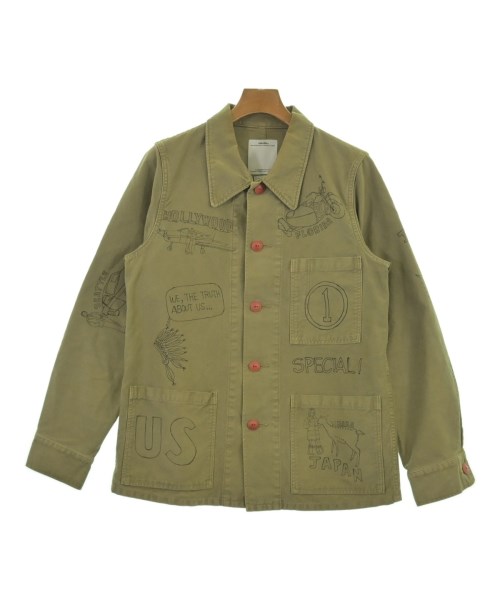 visvim(ヴィズヴィム)ミリタリーブルゾン カーキ サイズ:2(M位)/2200701723019
