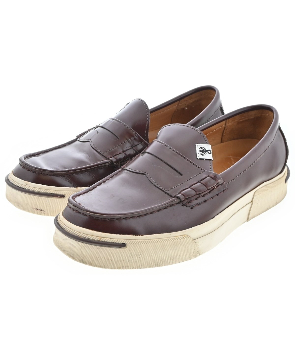 visvim（ヴィズヴィム）スニーカー 茶 サイズ:US8(26cm位) メンズ
