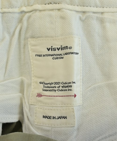 visvim（ヴィズヴィム）チノパン カーキ サイズ:1(S位) メンズ/2200650925076
