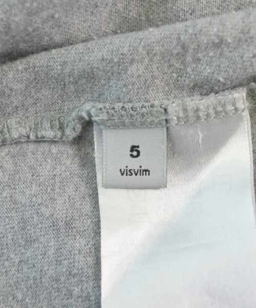 visvim（ヴィズヴィム）Tシャツ・カットソー グレー サイズ:5(L位) メンズ/2200657984021