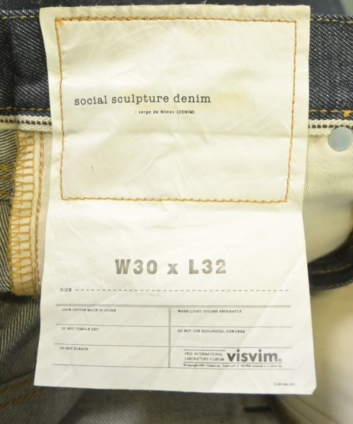 visvim（ヴィズヴィム）デニムパンツ 紺 サイズ:30(M位) メンズ/2200658872174