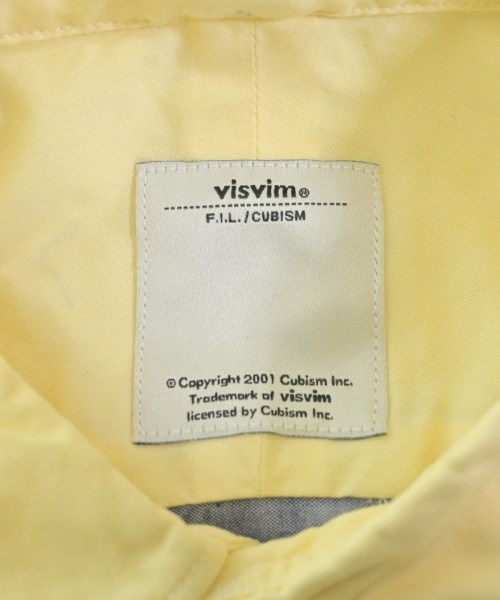 visvim（ヴィズヴィム）カジュアルシャツ 黄 サイズ:S メンズ/2200657132446