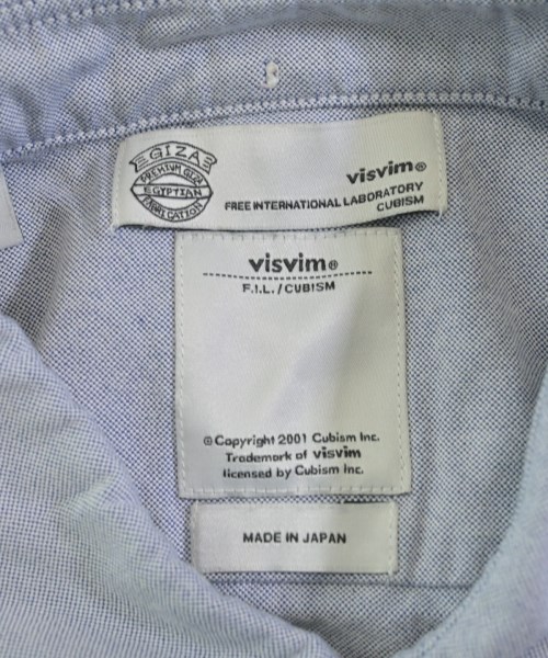 visvim（ヴィズヴィム）カジュアルシャツ 青 サイズ:S メンズ/2200657132453