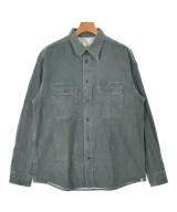 visvim（ヴィズヴィム）カジュアルシャツ 緑 サイズ:3(L位) メンズ/2200657383503