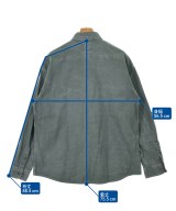 visvim（ヴィズヴィム）カジュアルシャツ 緑 サイズ:3(L位) メンズ/2200657383503