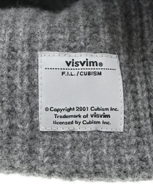 visvim（ヴィズヴィム）ニットキャップ・ビーニー グレー サイズ:F メンズ/2200657395315