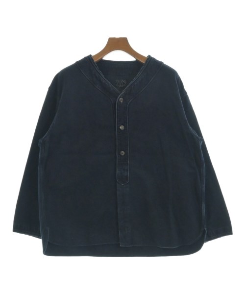 visvim(ヴィズヴィム)カジュアルシャツ 紺 サイズ:2(M位)/2200661343081