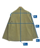 visvim（ヴィズヴィム）カバーオール 緑 サイズ:3(L位) メンズ/2200661343104