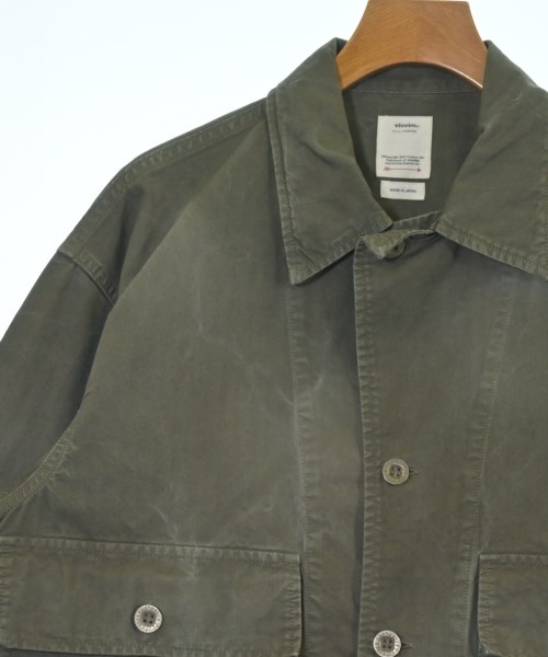 visvim（ヴィズヴィム）カバーオール カーキ サイズ:3(L位) メンズ/2200661343111