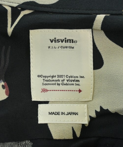 visvim（ヴィズヴィム）カジュアルシャツ 黒 サイズ:2(M位) メンズ/2200661343142