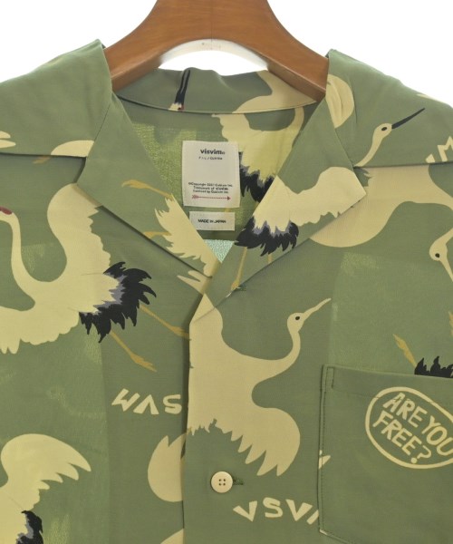 visvim（ヴィズヴィム）カジュアルシャツ 緑 サイズ:2(M位) メンズ/2200661343159