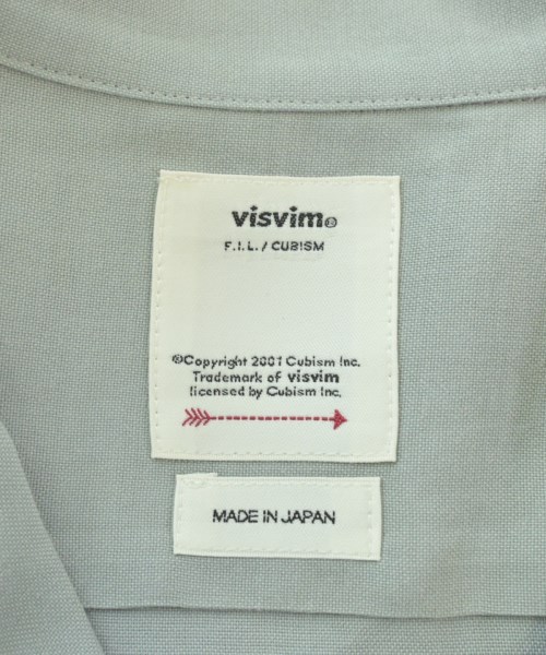 visvim（ヴィズヴィム）カジュアルシャツ グレー サイズ:2(M位) メンズ/2200661343197