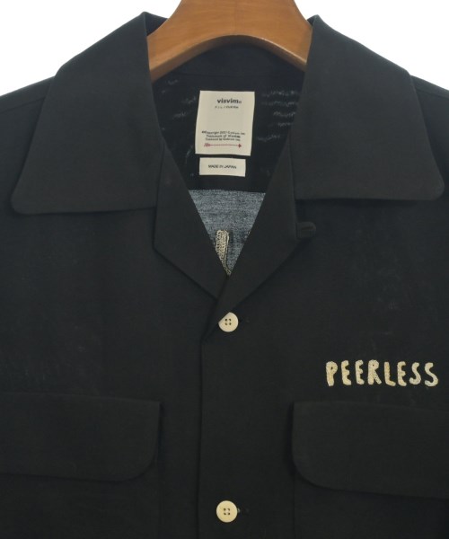 visvim（ヴィズヴィム）カジュアルシャツ 黒 サイズ:2(M位) メンズ/2200661343203