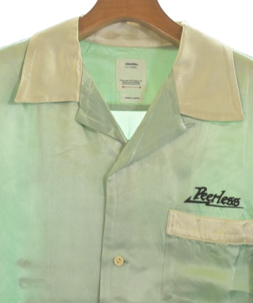 visvim（ヴィズヴィム）カジュアルシャツ 緑 サイズ:3(L位) メンズ/2200661343227
