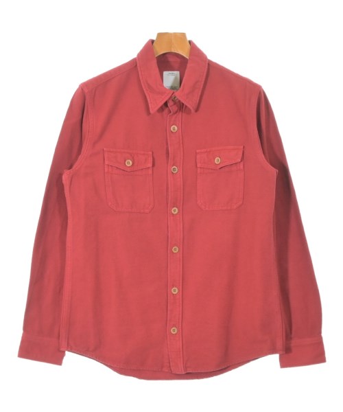 visvim(ヴィズヴィム)カジュアルシャツ 赤 サイズ:2(M位)/2200662047025
