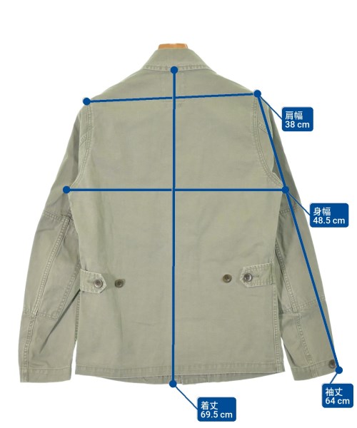 visvim（ヴィズヴィム）ミリタリーブルゾン カーキ サイズ:1(S位) メンズ/2200662047049