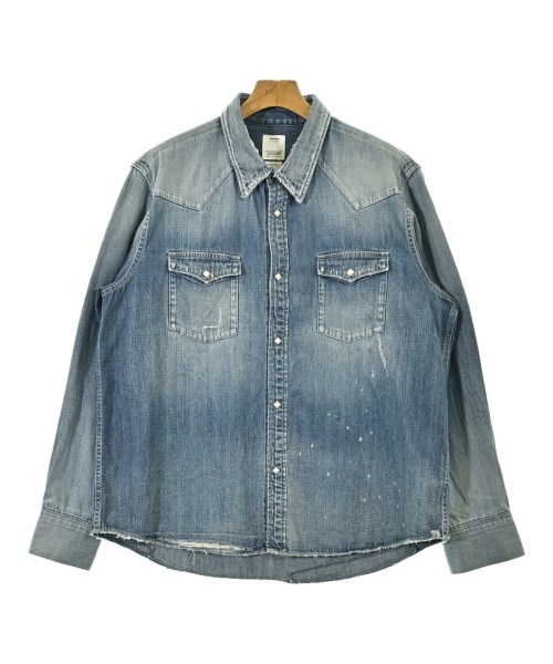 visvim（ヴィズヴィム）カジュアルシャツ 紺 サイズ:3(L位) メンズ/2200713037029