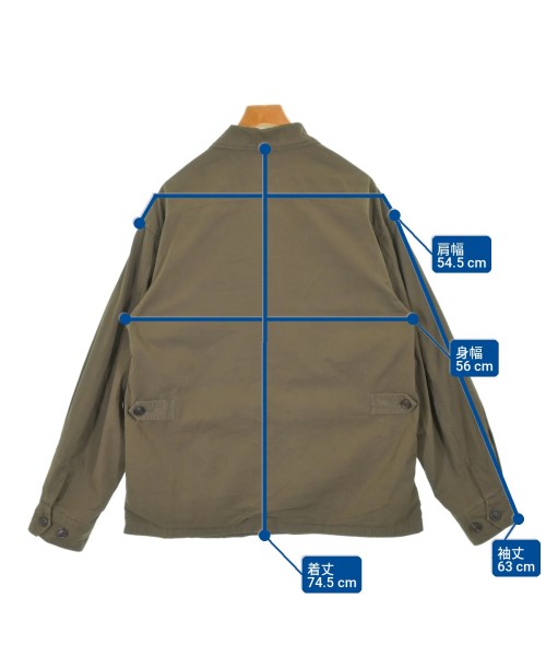 visvim（ヴィズヴィム）ミリタリーブルゾン カーキ サイズ:3(L位) メンズ/2200711867093