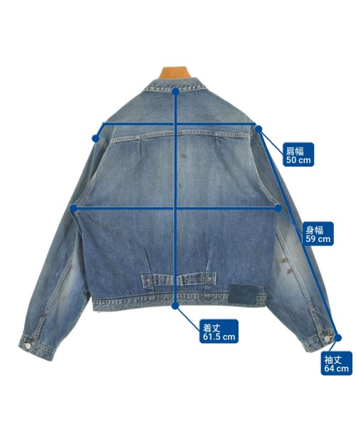 visvim（ヴィズヴィム）デニムジャケット 紺 サイズ:2(M位) メンズ/2200713559033