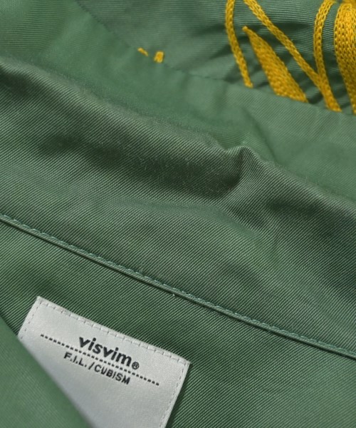 visvim（ヴィズヴィム）カジュアルシャツ 緑 サイズ:4(XL位) メンズ/2200711148031