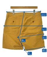 visvim（ヴィズヴィム）ショートパンツ 黄 サイズ:3(L位) メンズ/2200711148093