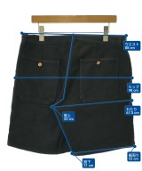visvim（ヴィズヴィム）ショートパンツ 黒 サイズ:3(L位) メンズ/2200711148109