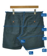 visvim（ヴィズヴィム）ショートパンツ 緑 サイズ:3(L位) メンズ/2200711148116
