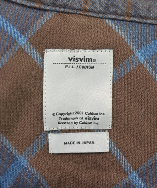 visvim（ヴィズヴィム）カジュアルシャツ 茶 サイズ:1(S位) メンズ/2200714608235