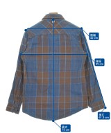 visvim（ヴィズヴィム）カジュアルシャツ 茶 サイズ:1(S位) メンズ/2200714608235
