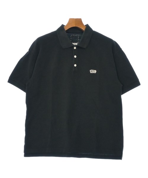 visvim(ヴィズヴィム)ポロシャツ 黒 サイズ:3(L位)/2200644189286