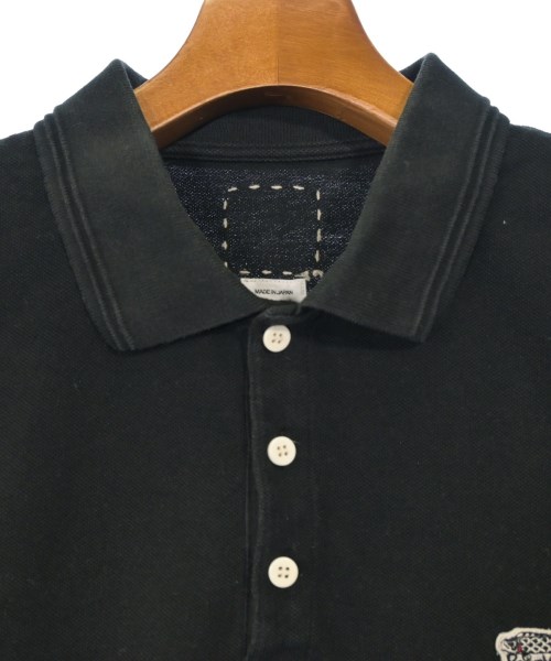 visvim（ヴィズヴィム）ポロシャツ 黒 サイズ:3(L位) メンズ/2200644189286
