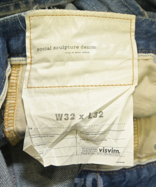 visvim（ヴィズヴィム）デニムパンツ 青 サイズ:32(L位) メンズ/2200646833118