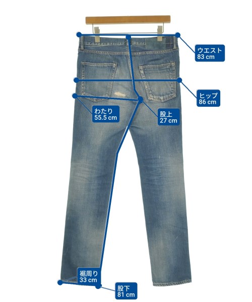 visvim（ヴィズヴィム）デニムパンツ 青 サイズ:32(L位) メンズ/2200646833118