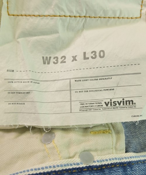 visvim（ヴィズヴィム）デニムパンツ 紺 サイズ:32(L位) メンズ/2200647344248