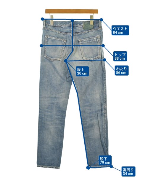 visvim（ヴィズヴィム）デニムパンツ 紺 サイズ:32(L位) メンズ/2200647344248