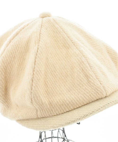 visvim（ヴィズヴィム）ハンチング・ベレー帽 白 サイズ:ML メンズ/2200647344415