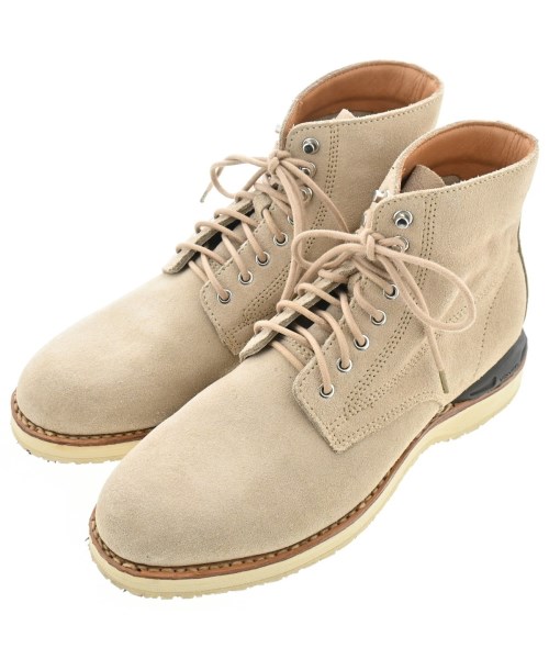 visvim(ヴィズヴィム)ブーツ ベージュ サイズ:US9 1/2(27.5cm位)/2200650055049