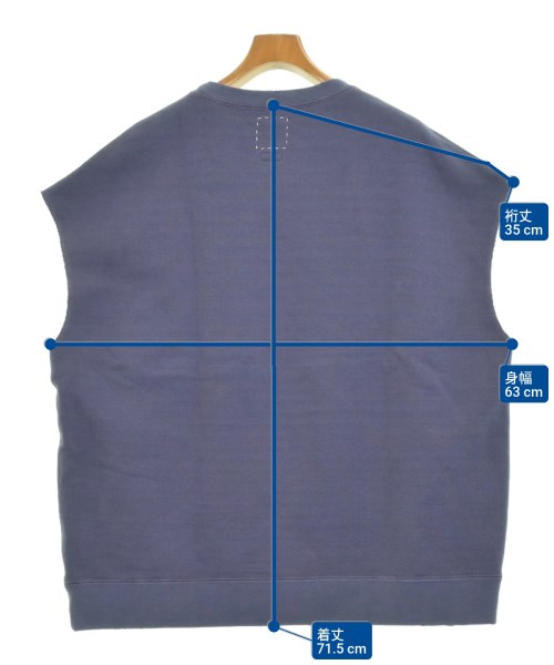 visvim（ヴィズヴィム）スウェット 紺 サイズ:3(L位) メンズ/2200643152229