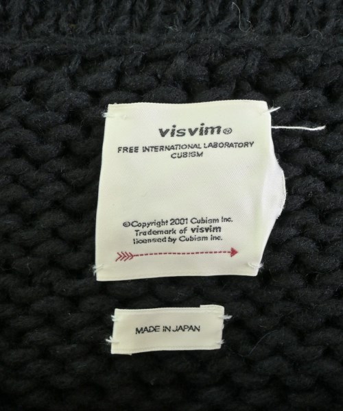 visvim（ヴィズヴィム）ニット・セーター 黒 サイズ:3(L位) メンズ/2200643152564